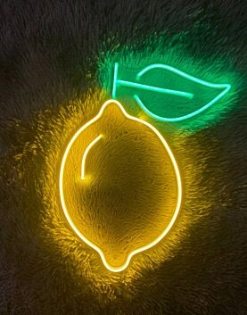 Lemon Fruits Neon Sign