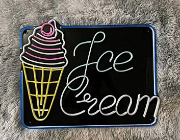Ice Cream Neon Sign