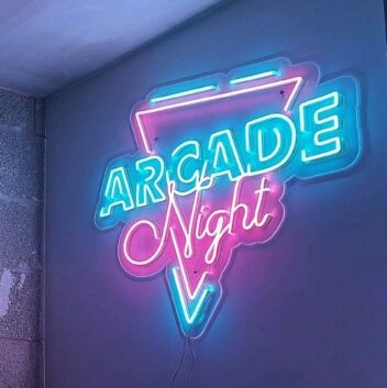 Arcade Night Neon Sign
