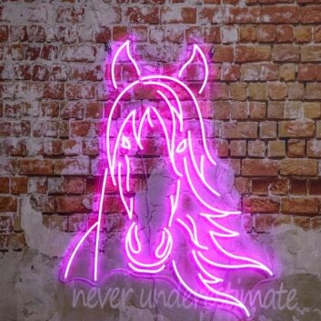 Horse Neon Sign