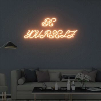 Be Yourself Neon Sign