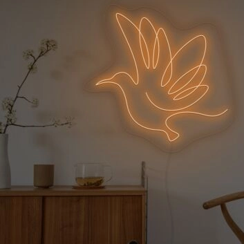 Hummingbird Neon Sign