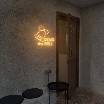 Ring The Bell Please Neon Sing