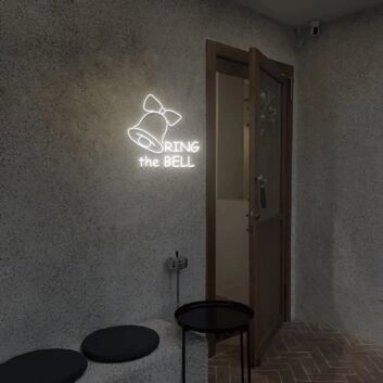 Ring The Bell Please Neon Sing