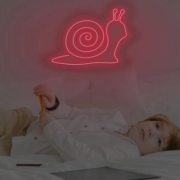 Snail For Childrens Room Neon Sign