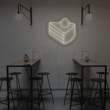 Strawberry Cake Neon Sign