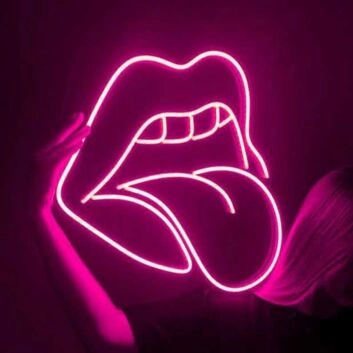 Rolling Stones Led Neon Sign