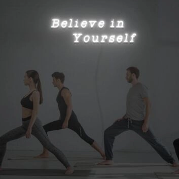 Belive In Yourself Neon Sign Custom Neon Sign Lights Night Lamp Led Neon Sign Light For Home Party