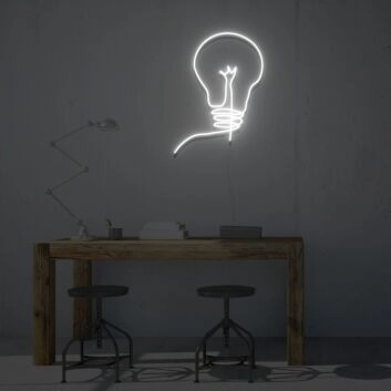 The Lamp Bulb Neon Sign Custom Neon Sign Lights Night Lamp Led Neon Sign Light For Home Party