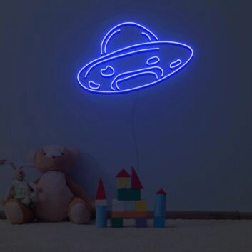 Unidentified Flying Object Neon Sign Fashion Custom Neon Sign Lights Night Lamp Led Neon Sign Light For Home Party