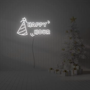 Happy Hour Neon Sign Fashion Custom Neon Sign Lights Night Lamp Led Neon Sign Light For Home Party