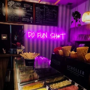 Do Fun Sht Neon Sign