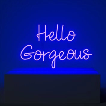 Hello Gorgeous Neon Sign