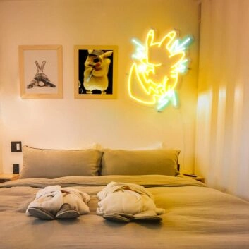 Pikachu Lightning Blast Neon Sign