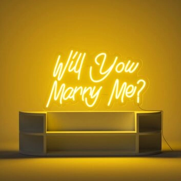 Will You Marry Me Neon Sign