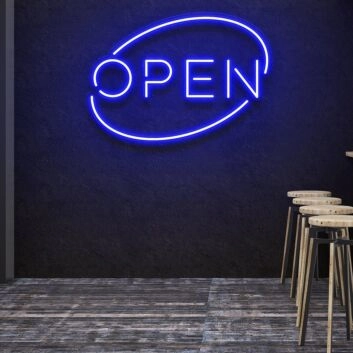 Open &#8211; Led Neon Sign