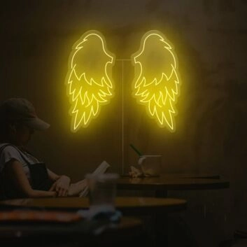 Angel Wings Neon Sign