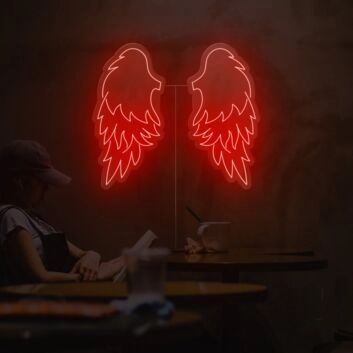 Angel Wings Neon Sign