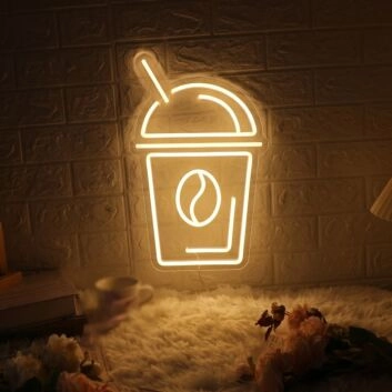 Coffee Mug Neon Sign