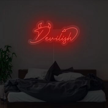 Develish Neon Sign