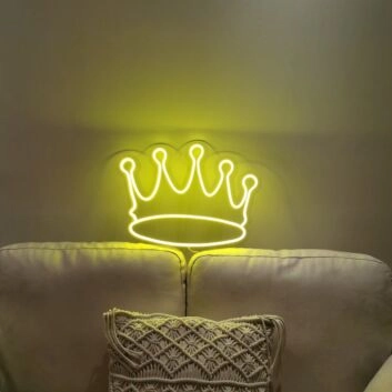 Crown Led Neon Sign