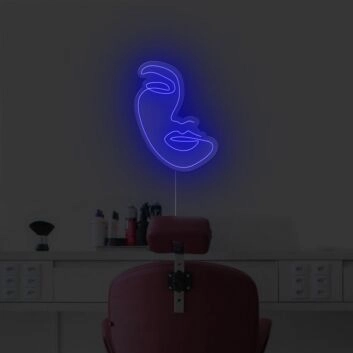 Face Neon Sign