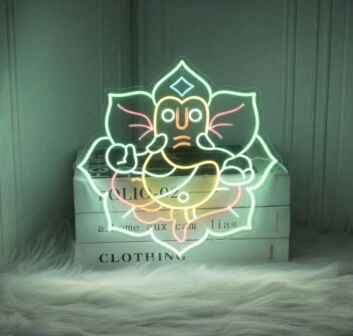 Ganesh Neon Sign