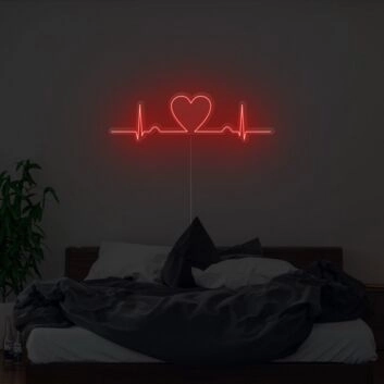 Heartbeat Neon Sign