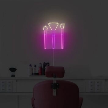 Makeup Brush Neon Sign