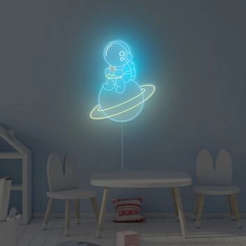Mini Astranaut Neon Sign