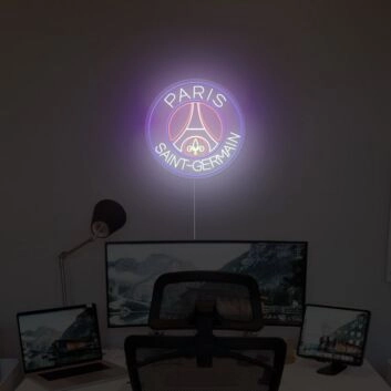 Paris Saint Germain Neon Sign