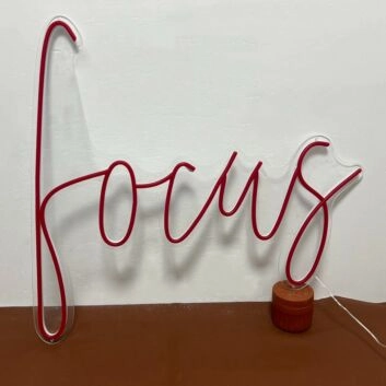 Focus  Led Neon Sign