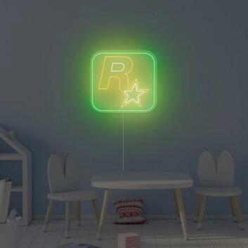 Rockstar Gaming Neon Sign