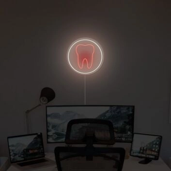 Tooth Neon Sign