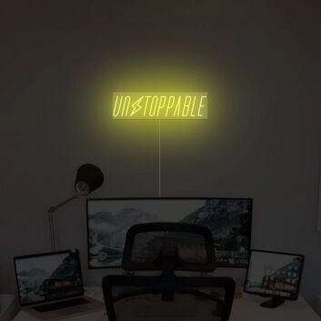 Unstopabe Neon Sign