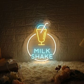 Milk Shake Neon Sign
