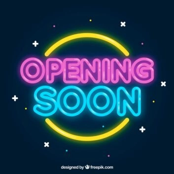 Opening Soon Neon Sign