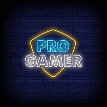 Pro Gamer Neon Sign