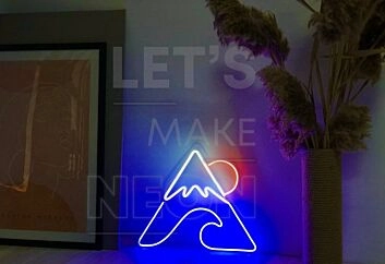 Mountain Sea &#8211; Led Neon Sign
