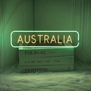 Australia Neon Sign