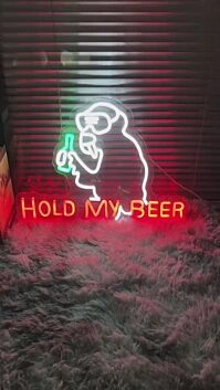 Hold My Beer LED sign