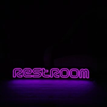Restroom Neon Sign