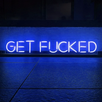&#39;Get Funked&#39; Neon Sign