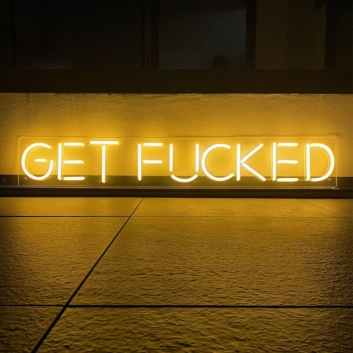 &#39;Get Funked&#39; Neon Sign