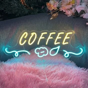 Coffee Neon Sign Lights Night Lamp Led Neon Sign Light For Home Party