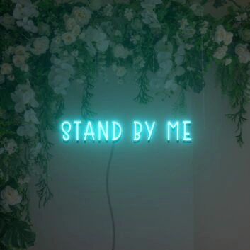 Stand By Me Neon Sign Lights Night Lamp Led Neon Sign Light For Home Party