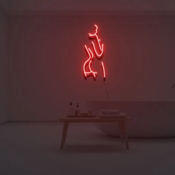 Body Lines Aesethetic Neon Sign Lights Night Lamp Led Neon Sign Light For Home Party