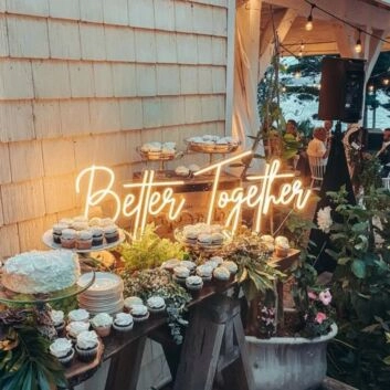 Wedding Parties Better Together Neon Sign