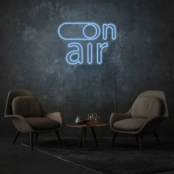 On Air Neon Sign Neon Art For Room Wall Decor