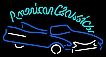 Neon Car Signs Classics American Led Neon Sign